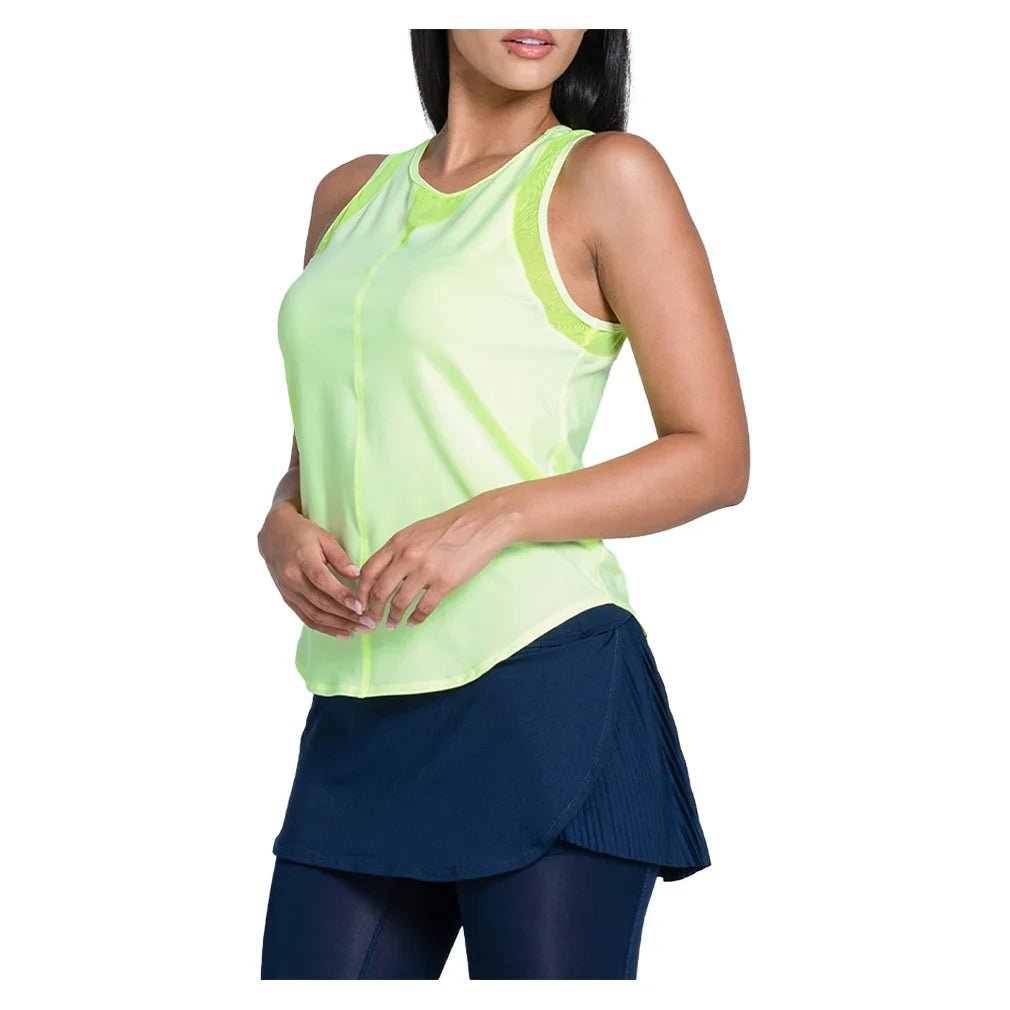 Women's LUV Chill Out Tennis Tank Lemon Frost - Bell Racket Store