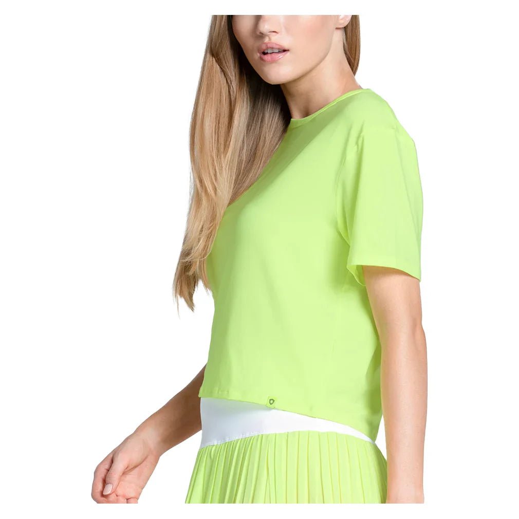 Women's LUV Power Box Tennis Top Lemon Frost - Bell Racket Store