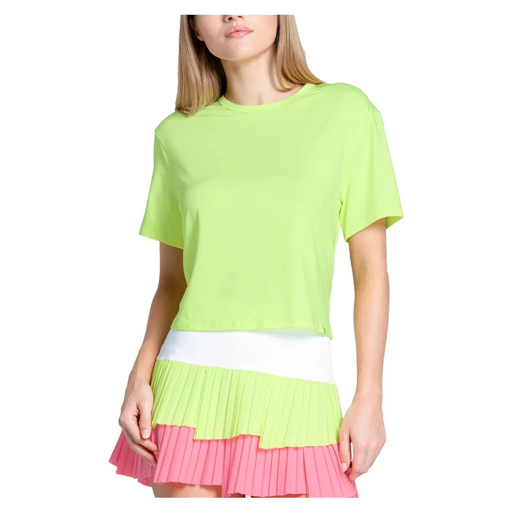 Women's LUV Power Box Tennis Top Lemon Frost - Bell Racket Store
