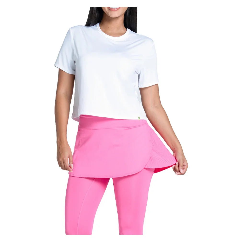 Women's LUV Power Box Tennis Top White - Bell Racket Store