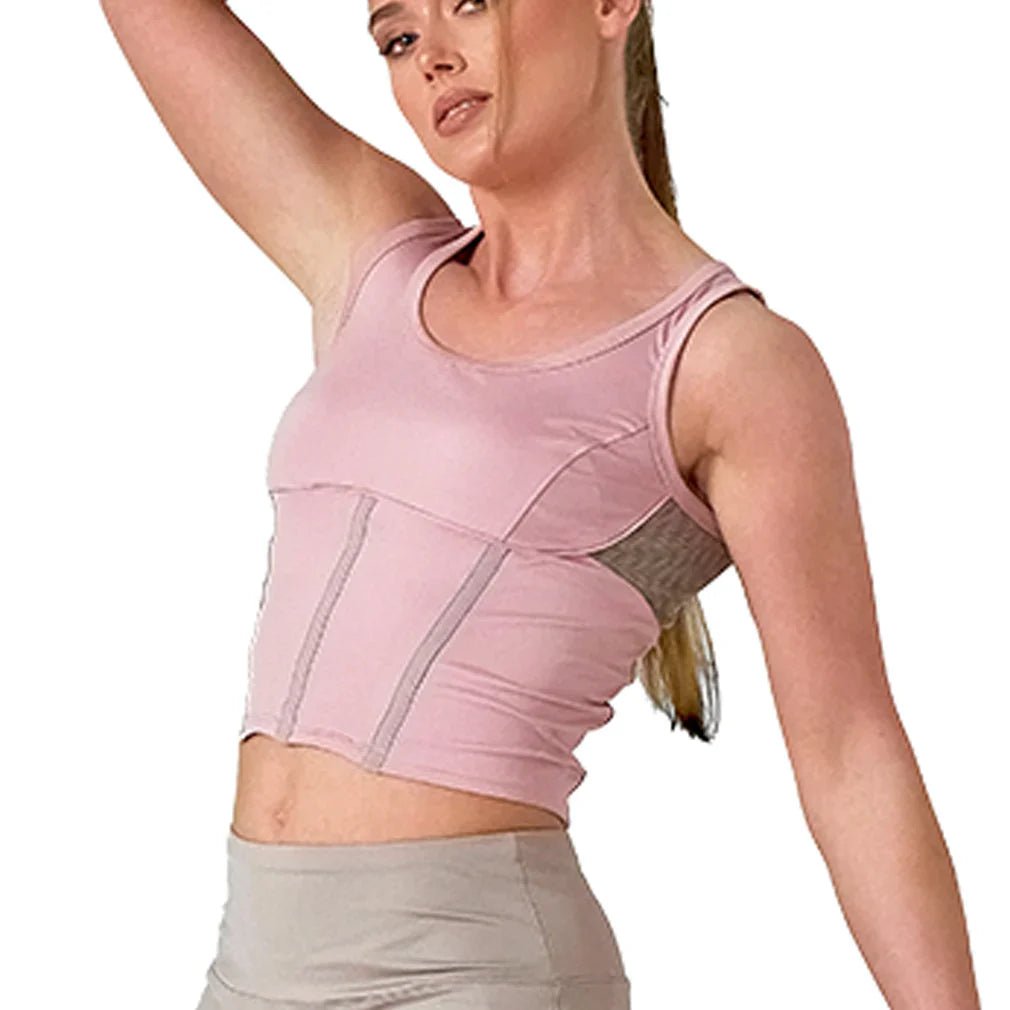 Women's Mai Tennis Tank Dusty and Latte - Bell Racket Store