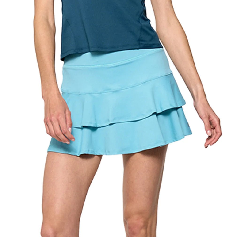 Women's Match 13 Inch Tennis Skort Tiffany Blue - Bell Racket Store