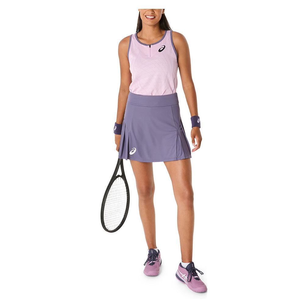 Women's Match Tennis Skort Greyish Purple - Bell Racket Store