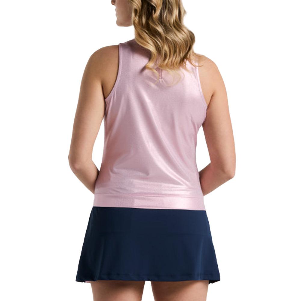 Women's Metallic Tennis Tank Charm Pink - Bell Racket Store