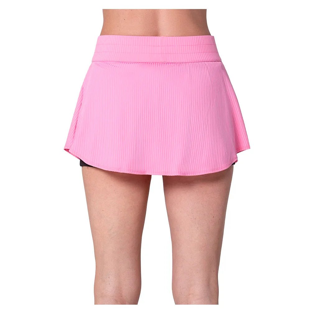 Women's Motion 13.5 Inch Tennis Skort Techno Pink - Bell Racket Store