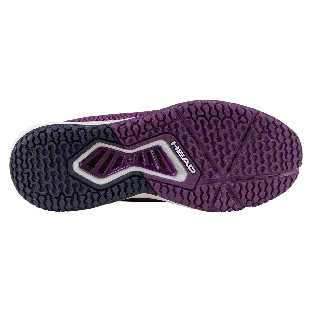 Women's Motion Pro Pickleball Shoes Plum and White - Bell Racket Store