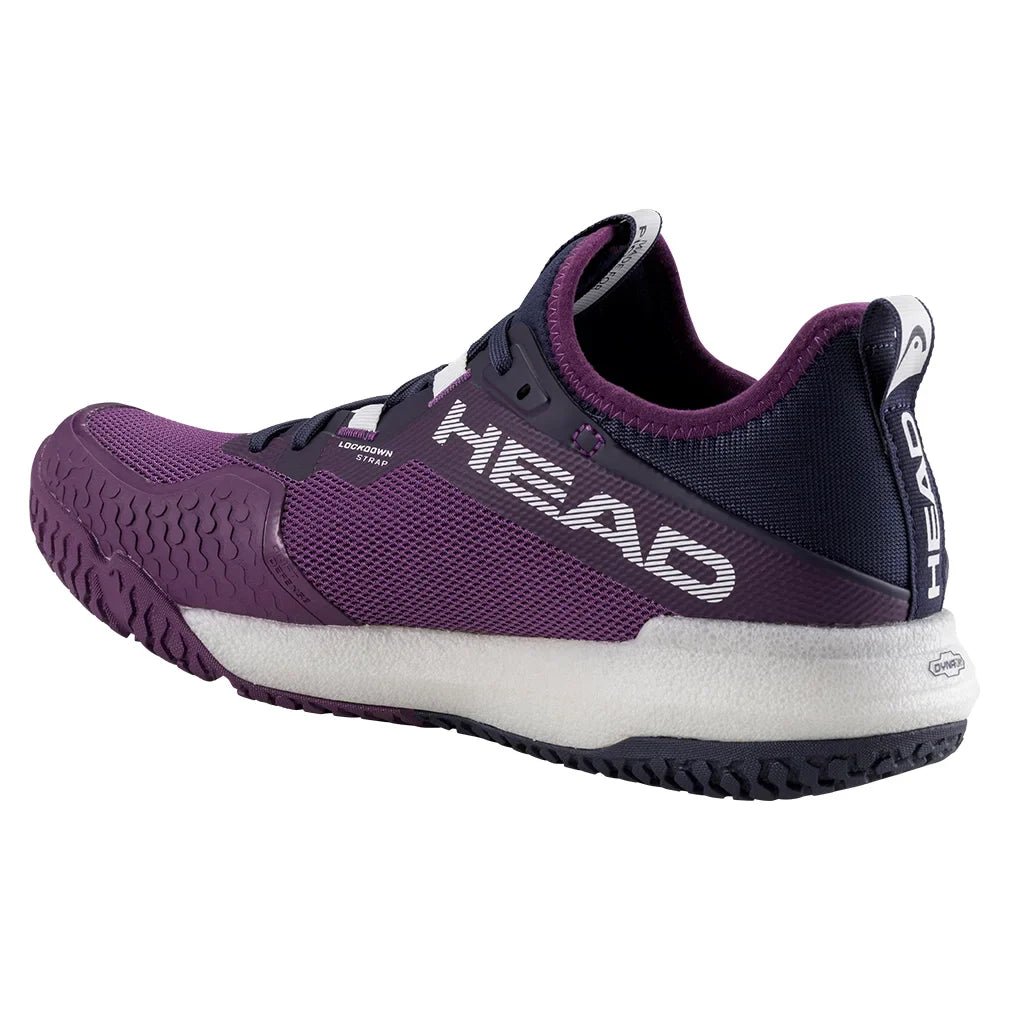 Women's Motion Pro Pickleball Shoes Plum and White - Bell Racket Store