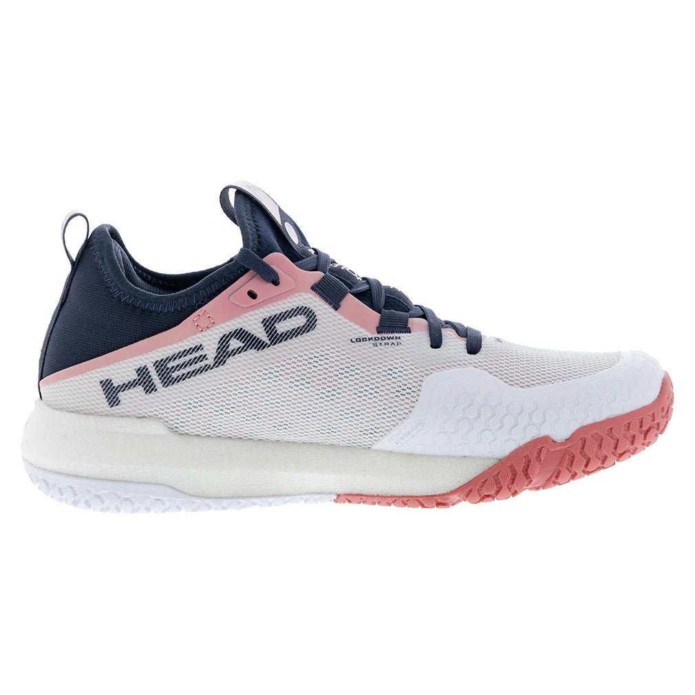 Women's Motion Pro Pickleball Shoes White and Blueberry - Bell Racket Store