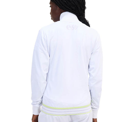 Womens Northcote Tennis Track Top White - Bell Racket Store