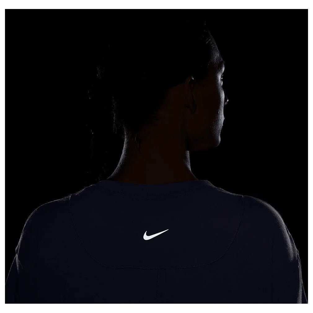 Women's One Relaxed Dri - FIT Cropped Short Sleeve Top Lilac Ice and Clear - Bell Racket Store