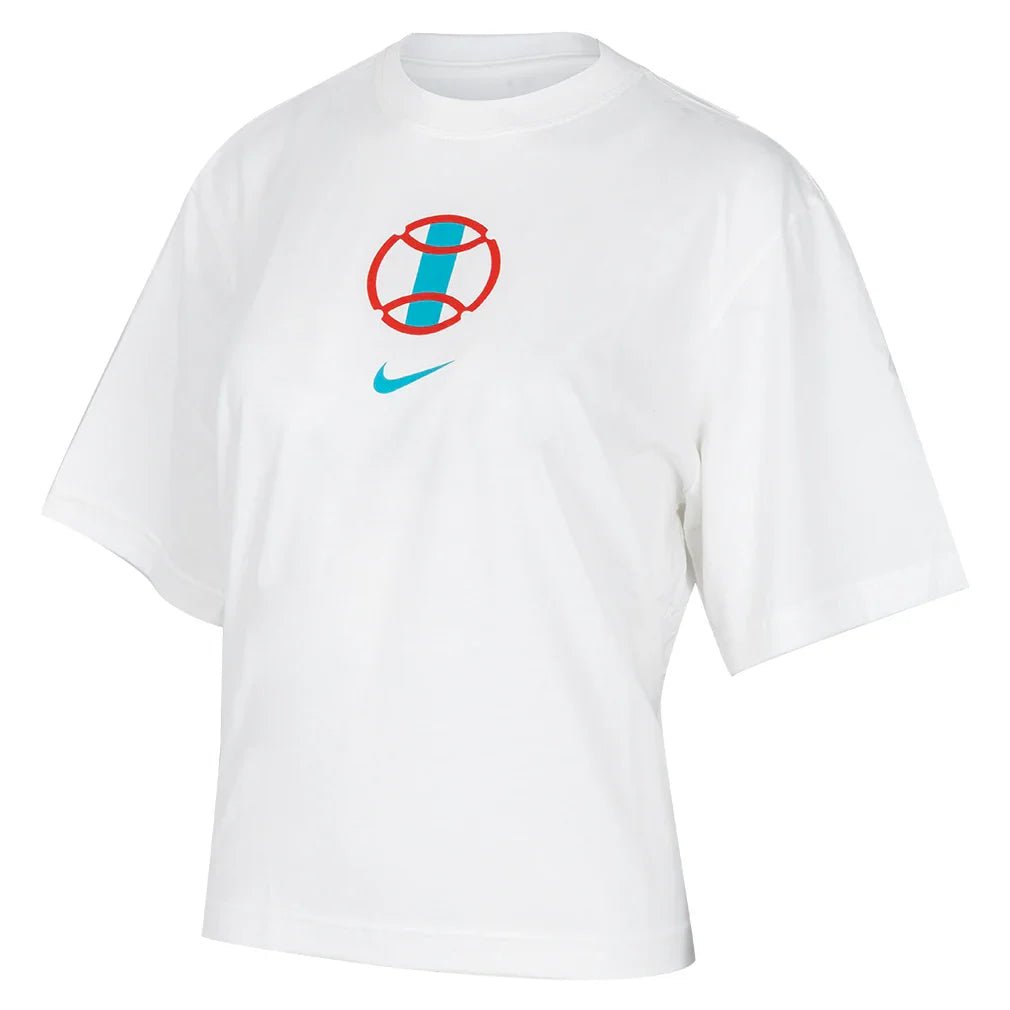 Women's Paris Cotton Short Sleeve Boxy Tennis Top - Bell Racket Store