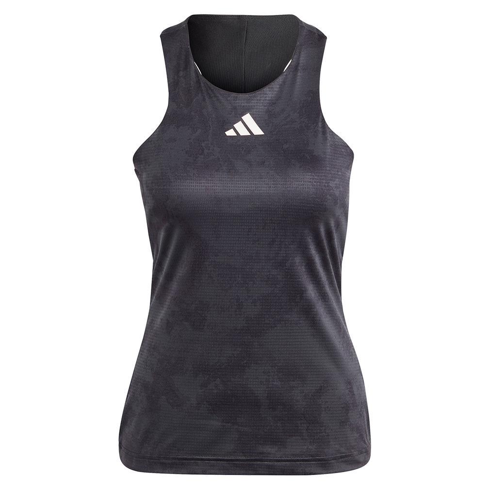 Women's Paris HEAT.RDY Y - Back Tennis Tank Carbon - Bell Racket Store