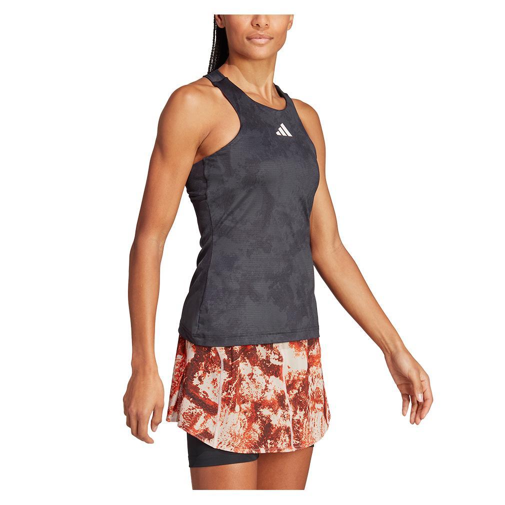 Women's Paris HEAT.RDY Y - Back Tennis Tank Carbon - Bell Racket Store