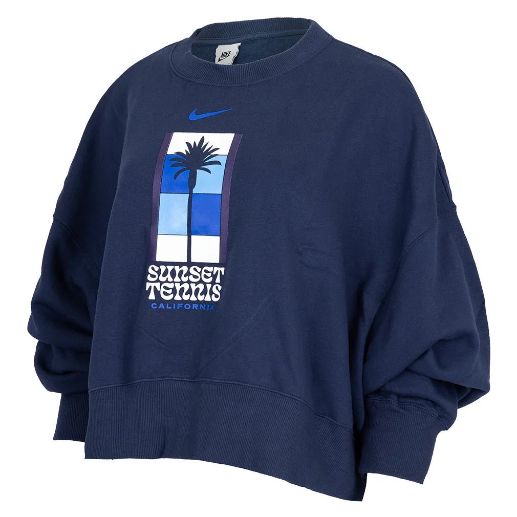 Women's Phoenix Fleece Tennis Crew - Bell Racket Store