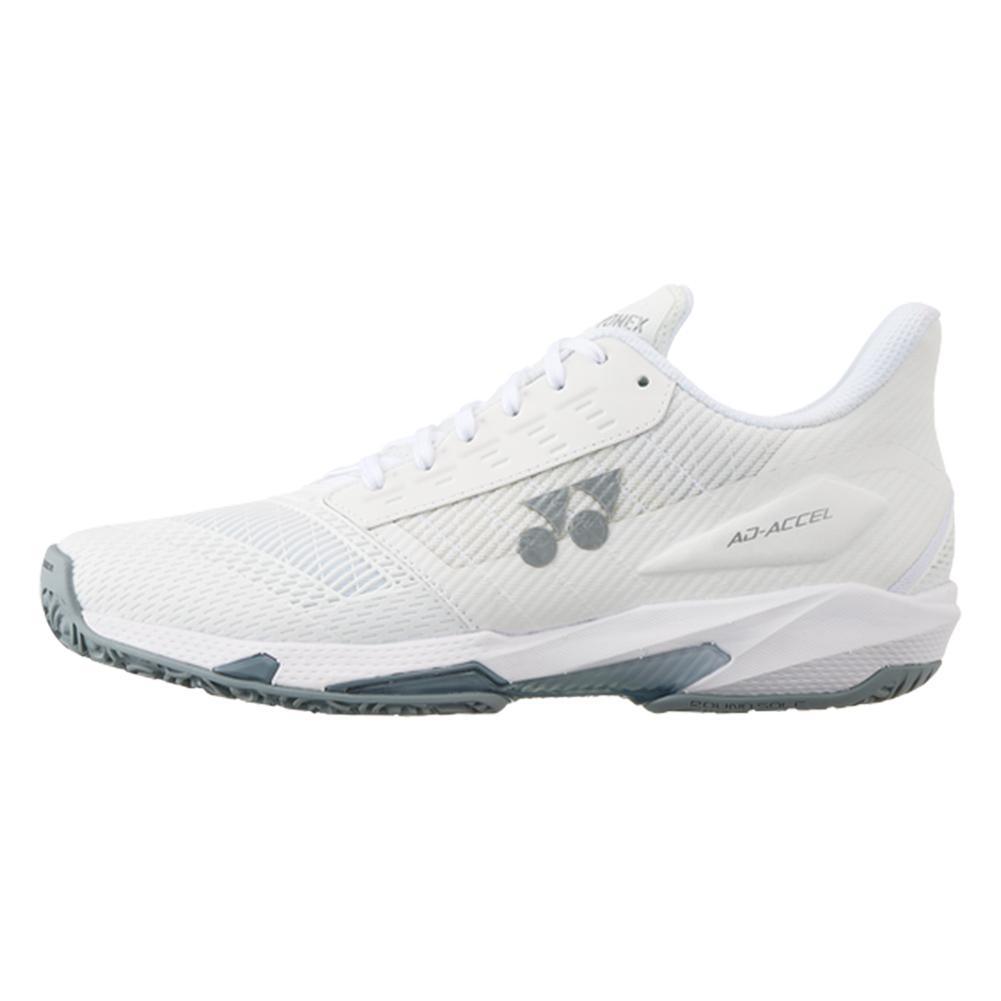 Women's Power Cushion AD - ACCEL Clay Tennis Shoes White - Bell Racket Store