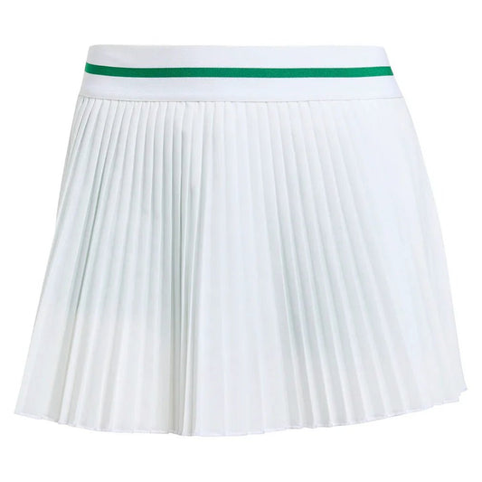 Women's Pro Pleated Tennis Skort White - Bell Racket Store