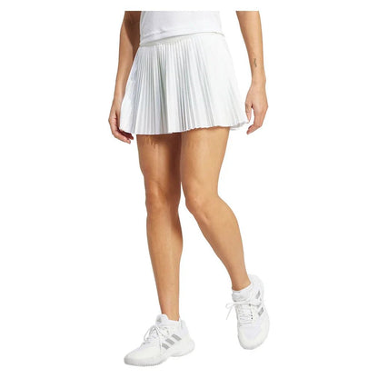 Women's Pro Pleated Tennis Skort White - Bell Racket Store