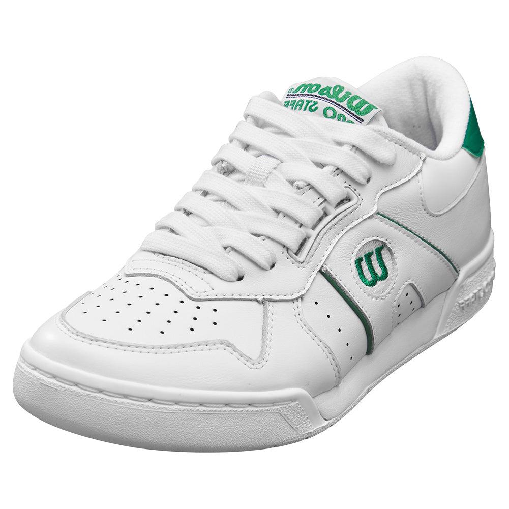 Women's Pro Staff 87 Sportstyle Shoes White and Bosphorous - Bell Racket Store