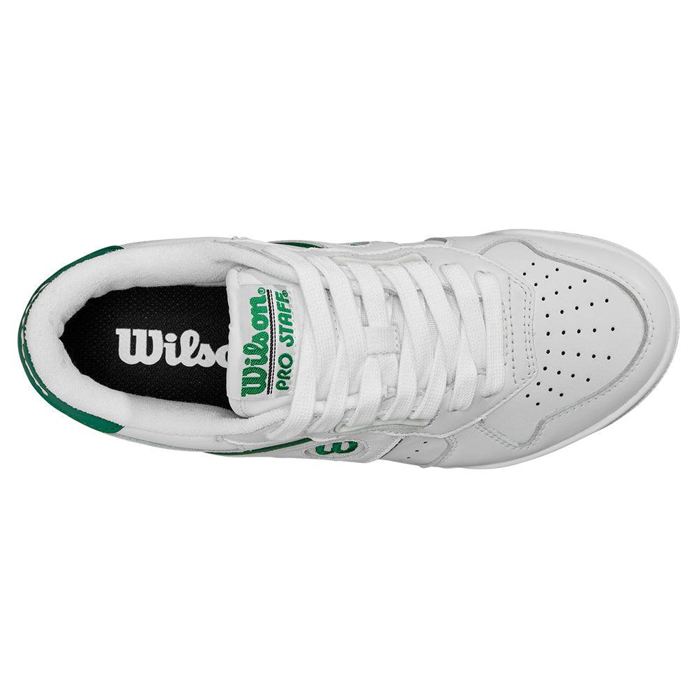 Women's Pro Staff 87 Sportstyle Shoes White and Bosphorous - Bell Racket Store