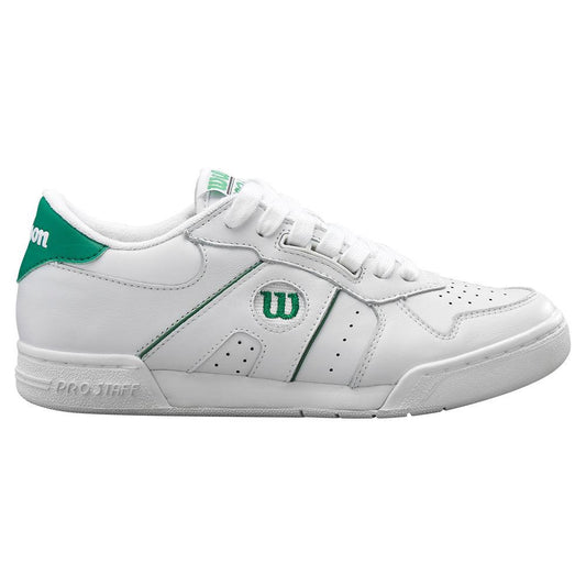 Women's Pro Staff 87 Sportstyle Shoes White and Bosphorous - Bell Racket Store