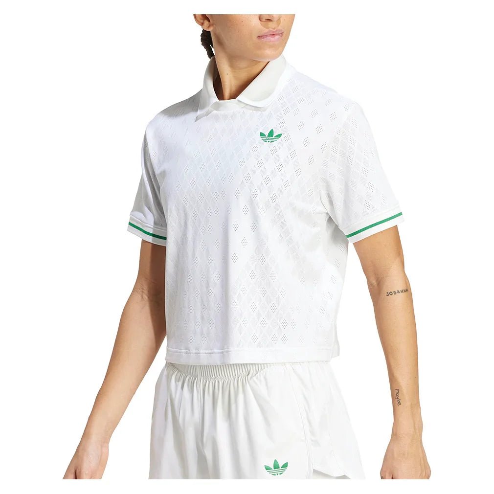 Women's Pro Tennis Polo White - Bell Racket Store