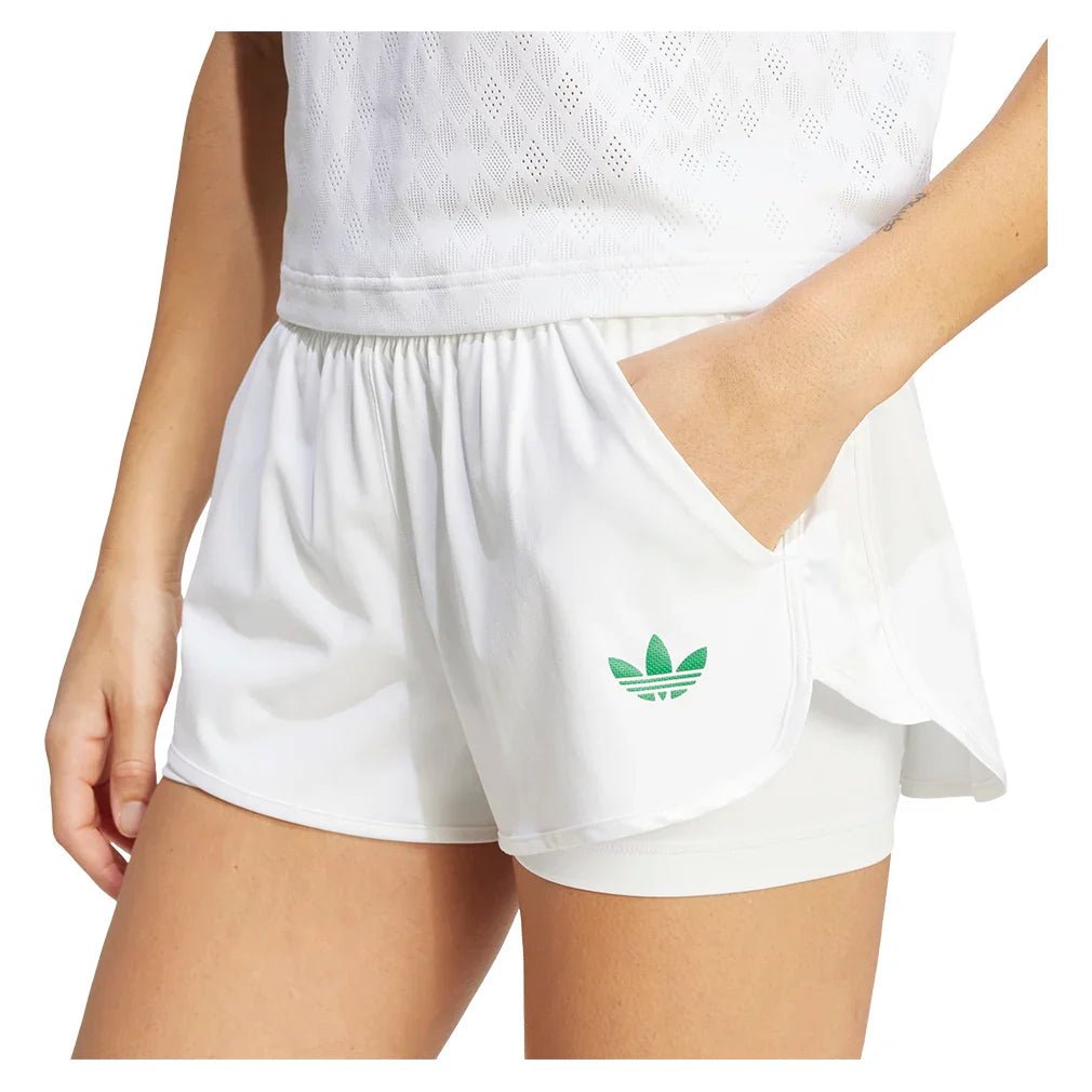 Women's Pro Tennis Short White - Bell Racket Store