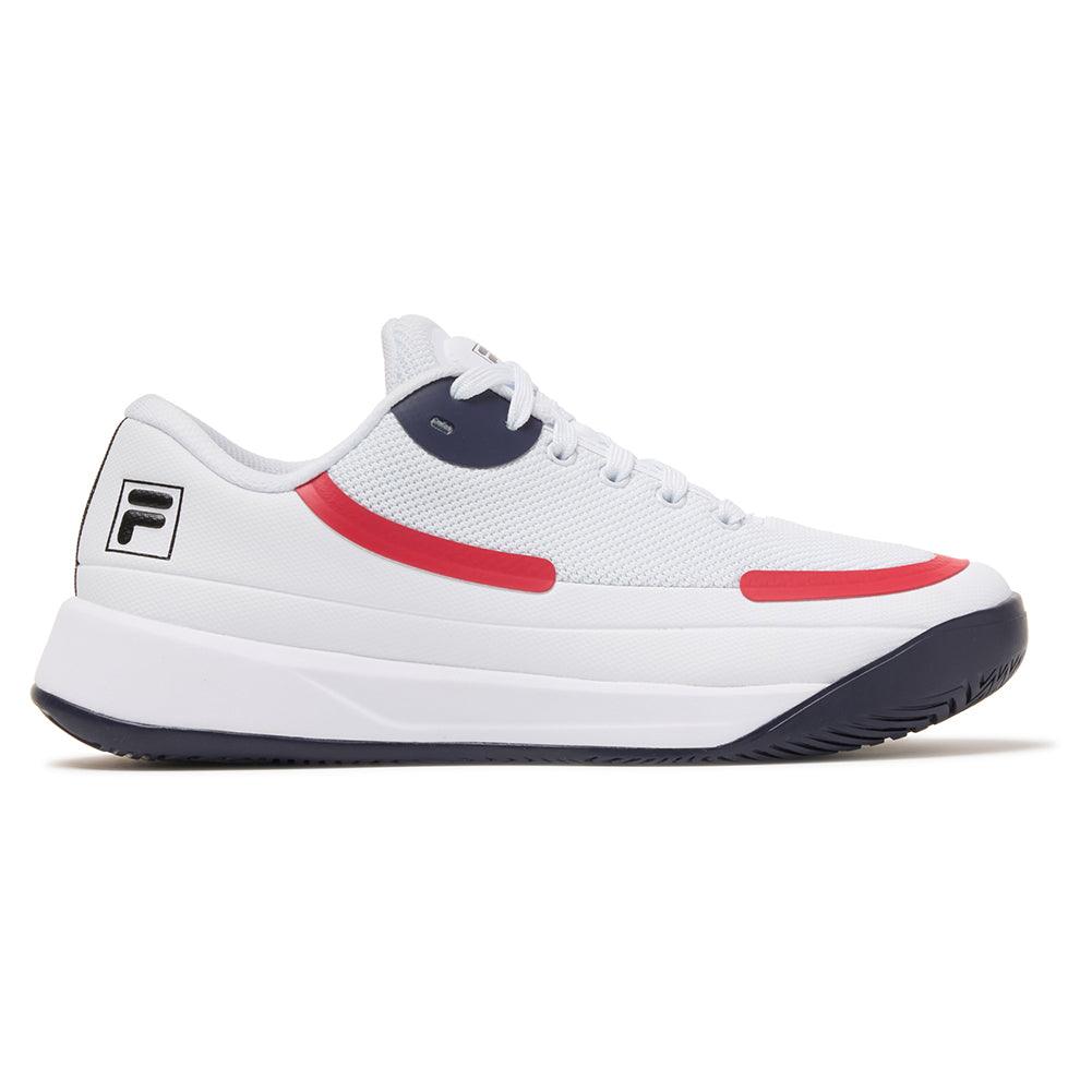 Women's Quick Ace Tennis Shoes White and Navy - Bell Racket Store