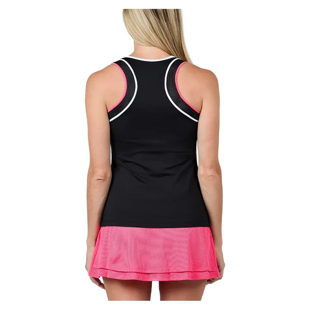 Women's Racerback Tennis Tank Black - Bell Racket Store