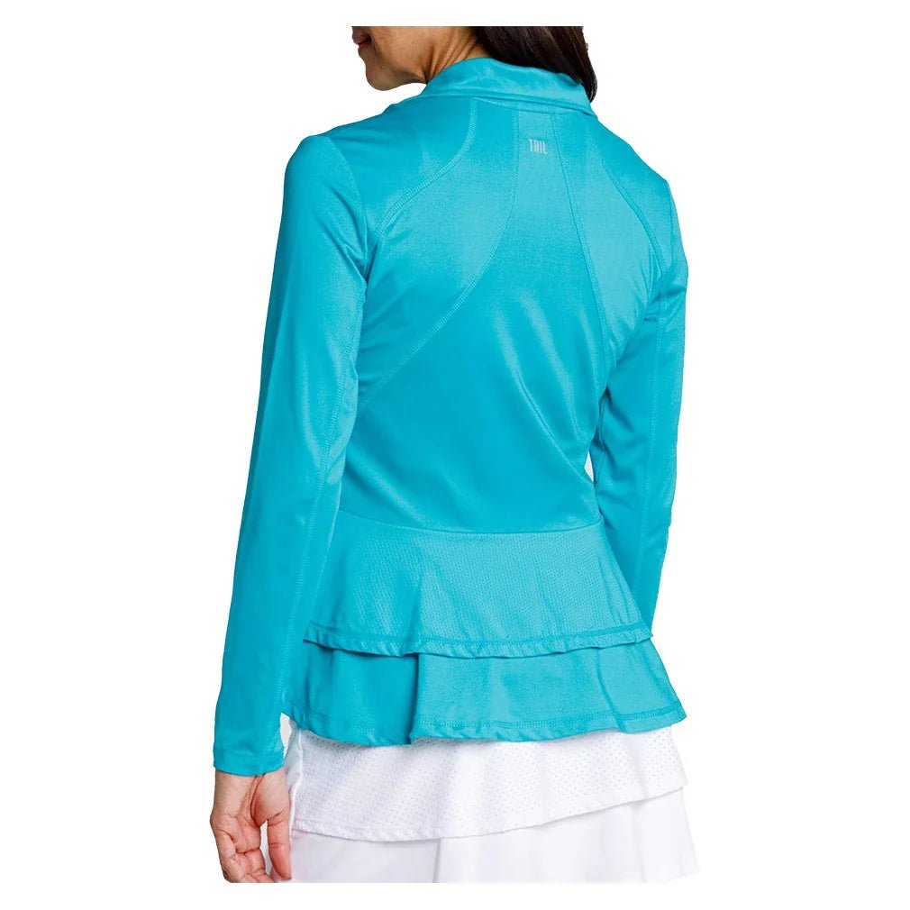 Women's Rachel Full - Zip Tennis Jacket Ceramic - Bell Racket Store
