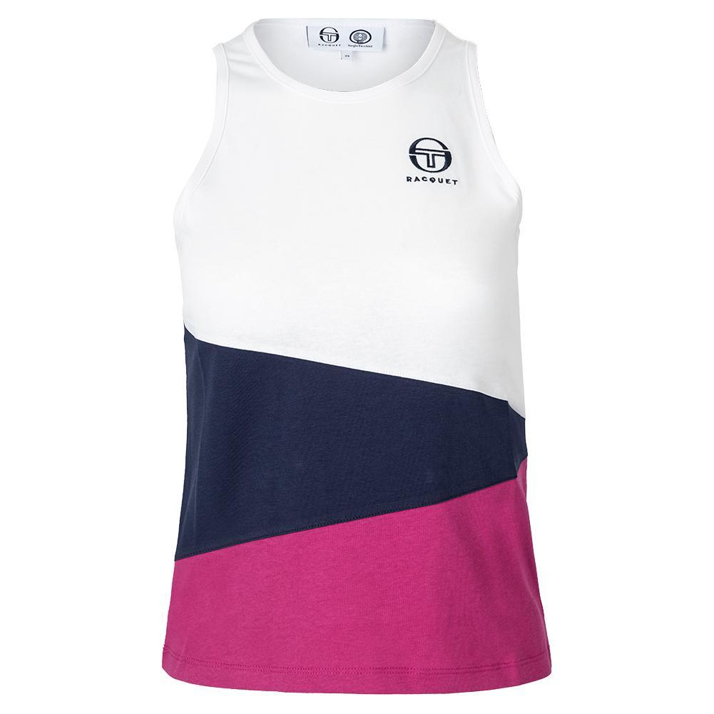 Women's Racquet Tennis Tank White - Bell Racket Store