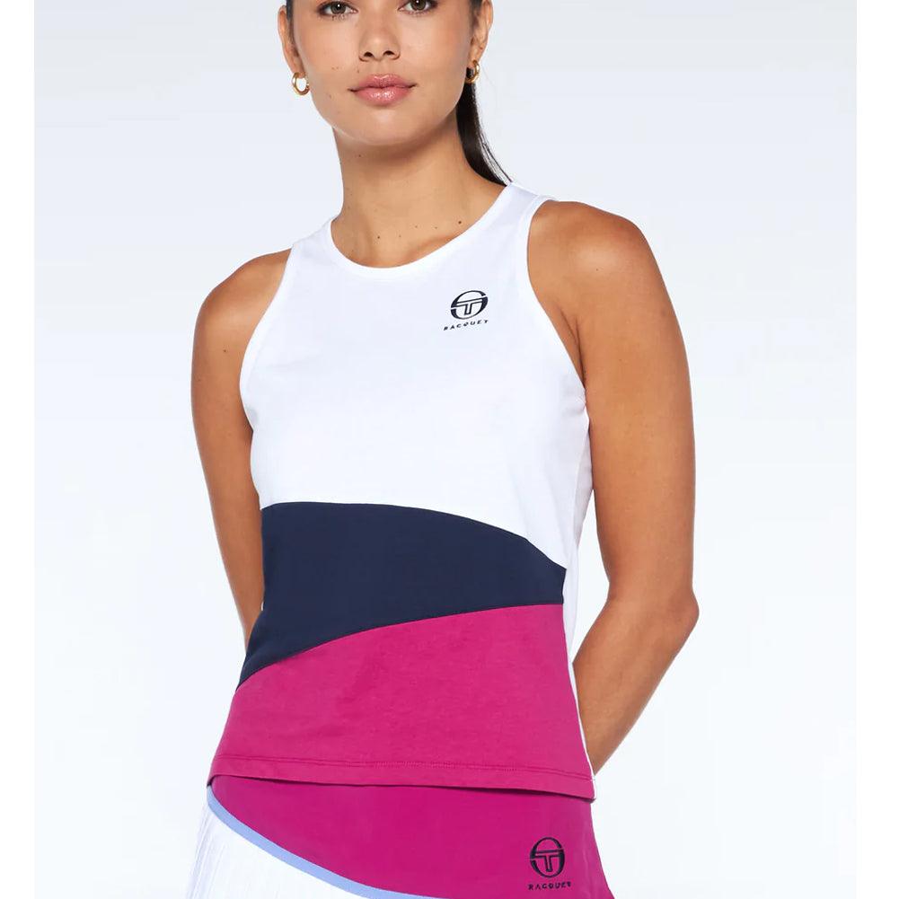 Women's Racquet Tennis Tank White - Bell Racket Store