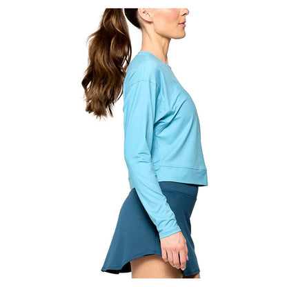 Women's Rally Tennis Top Tiffany Blue - Bell Racket Store