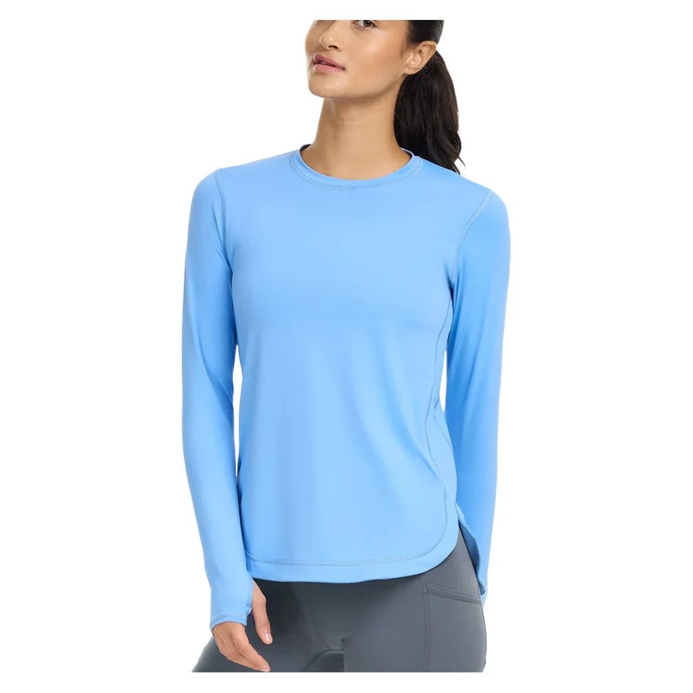 Women's Relaxed Scallop Tennis Top - Bell Racket Store