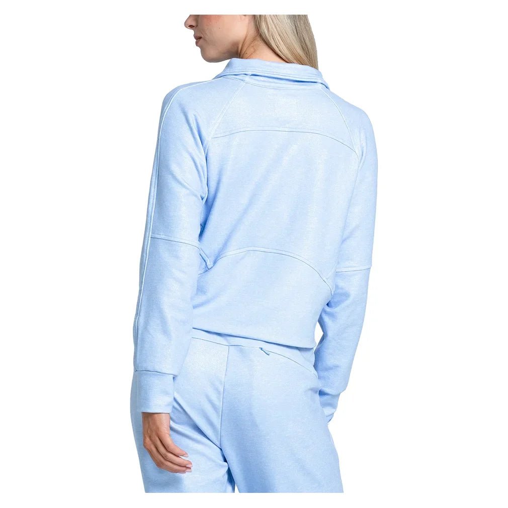 Women's Renew Heather 1/4 Zip Long Sleeve Tennis Top - Bell Racket Store