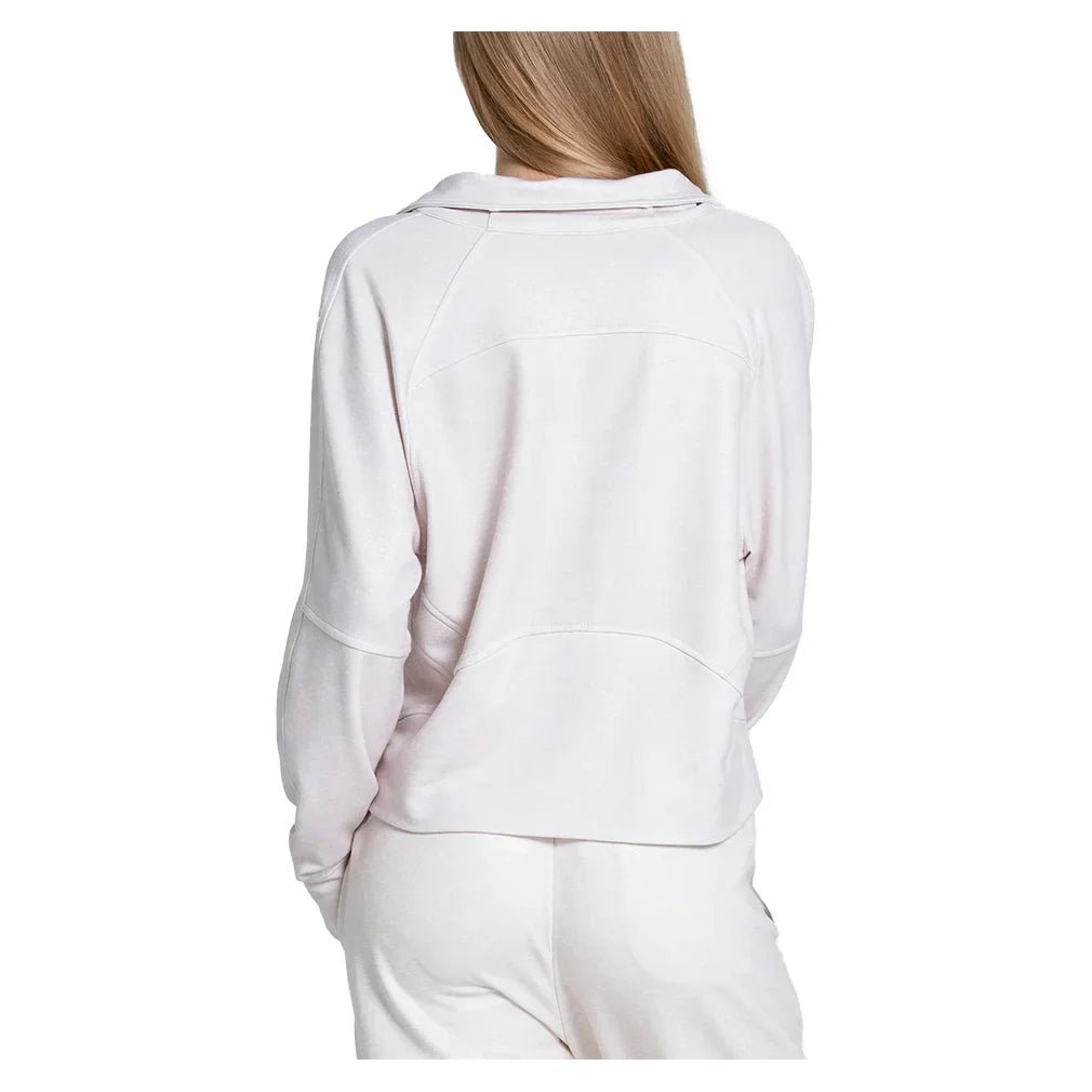 Women's Renew Heather 1/4 Zip Long Sleeve Tennis Top - Bell Racket Store