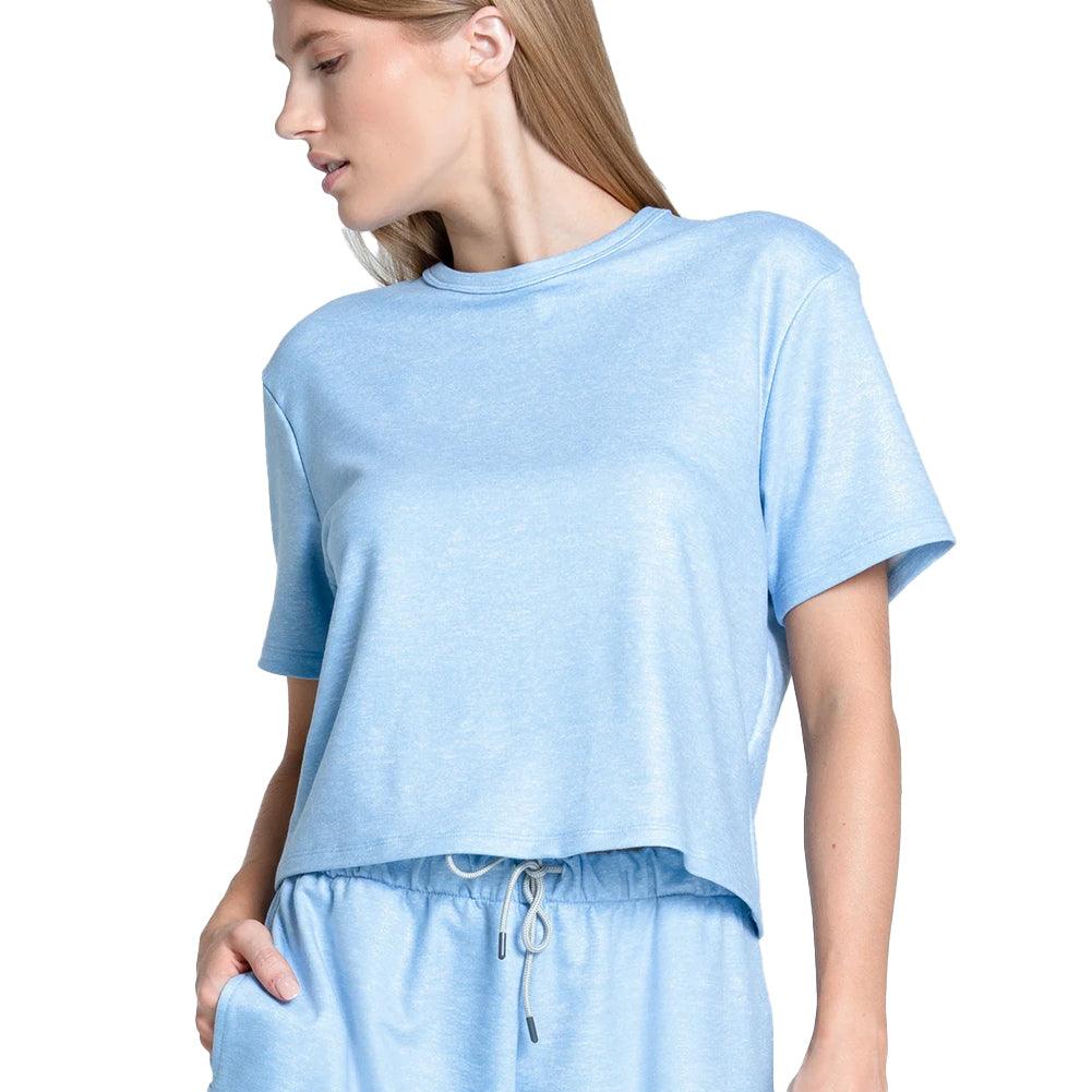 Women's Renew Heather Short Sleeve Tennis Top - Bell Racket Store