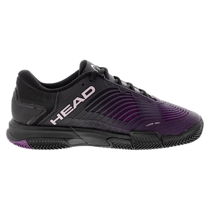 Women's Revolt Pro 4.5 Clay Tennis Shoes Black and Plum - Bell Racket Store