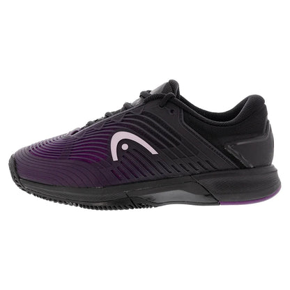 Women's Revolt Pro 4.5 Clay Tennis Shoes Black and Plum - Bell Racket Store