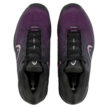 Women's Revolt Pro 4.5 Clay Tennis Shoes Black and Plum - Bell Racket Store