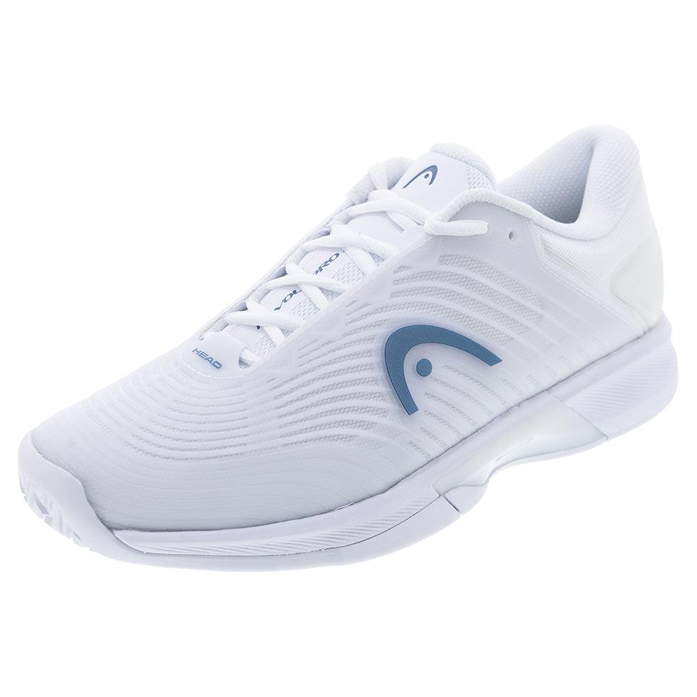 Women's Revolt Pro 4.5 Tennis Shoes White and Twilight Blue - Bell Racket Store