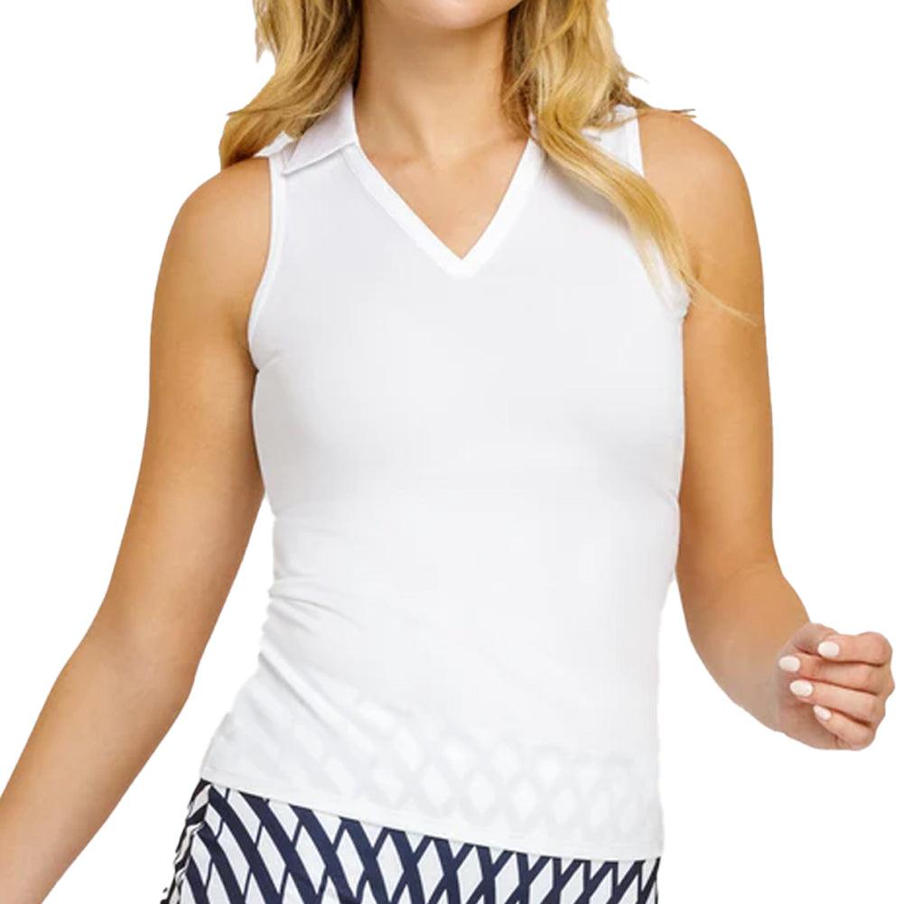 Women's Sakura Tennis Tank Chalk - Bell Racket Store
