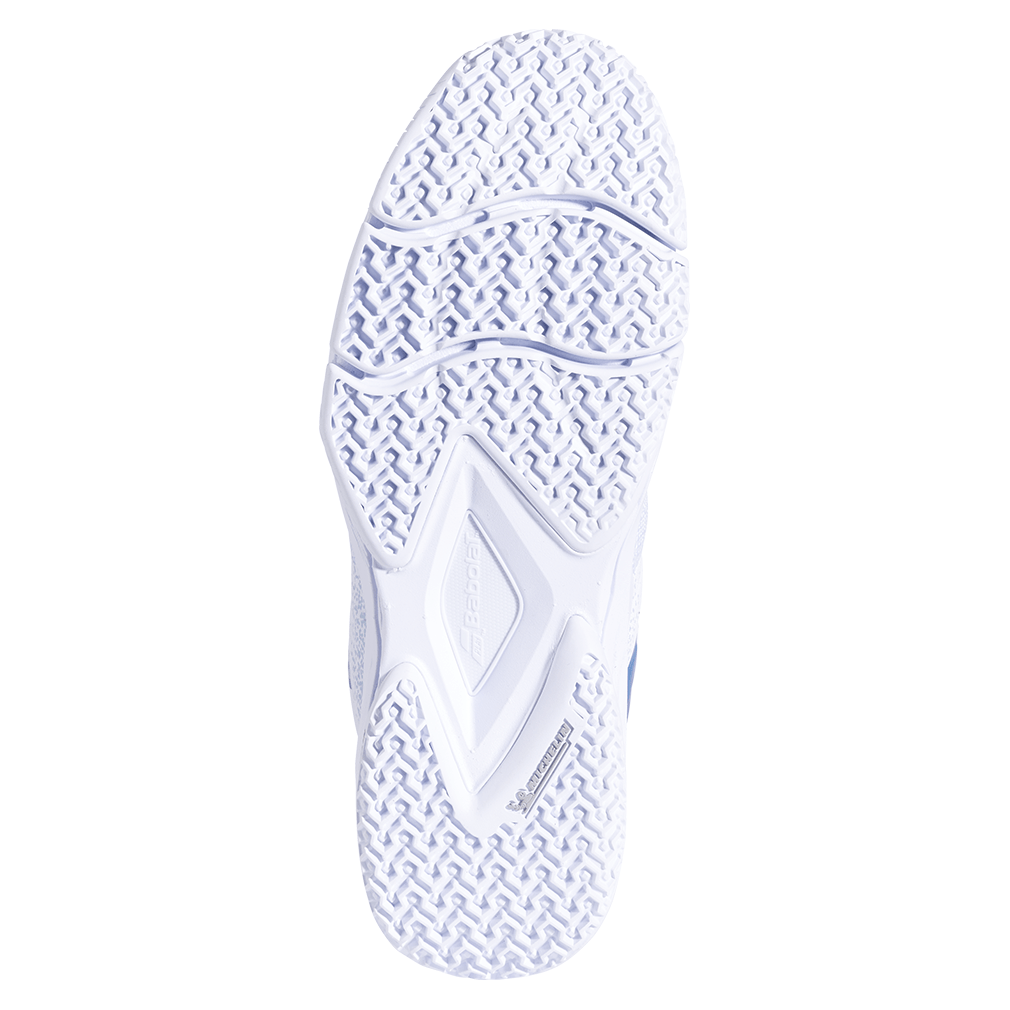 Women's Sensa Padel Shoes White and Cool Blue - Bell Racket Store