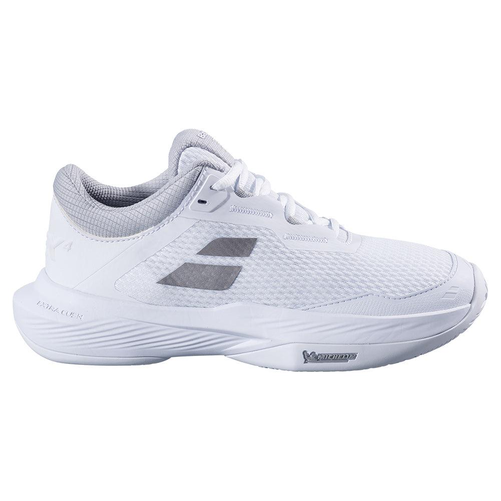 Women's SFX 4 Tennis Shoes White and Silver - Bell Racket Store