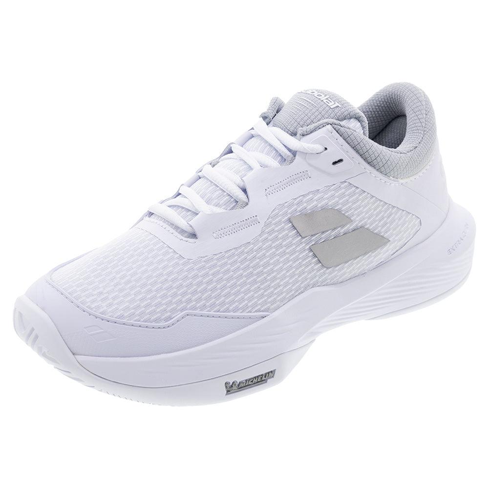 Women's SFX 4 Tennis Shoes White and Silver - Bell Racket Store