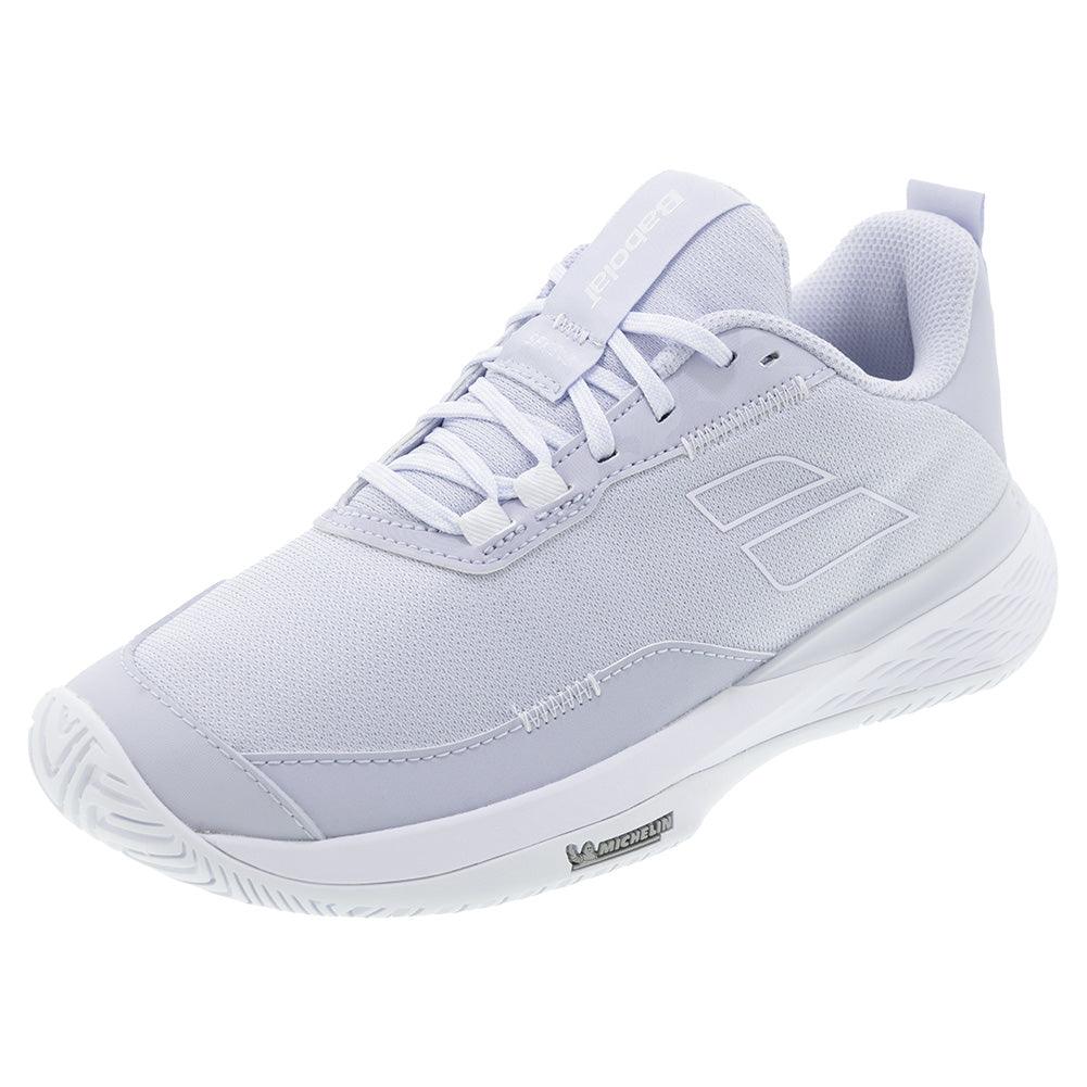 Women's SFX Evo Tennis Shoes Xenon Blue and White - Bell Racket Store