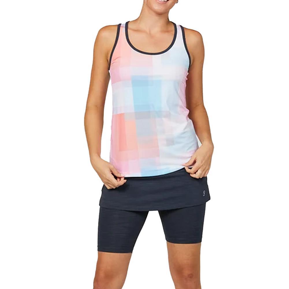Womens Shades of Pink Racerback Tennis Tank Shades of Pink - Bell Racket Store