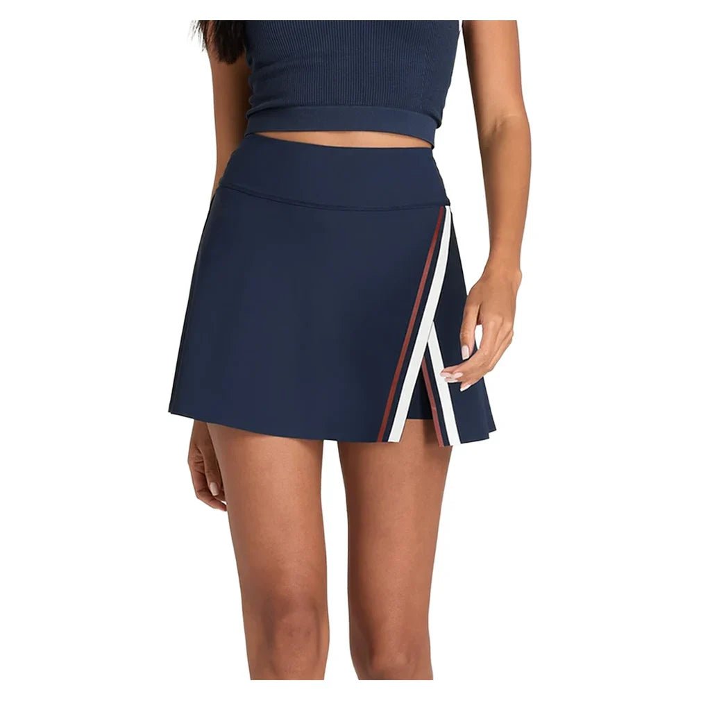 Women's Slice Tennis Skort Classic Navy and Clay Court - Bell Racket Store