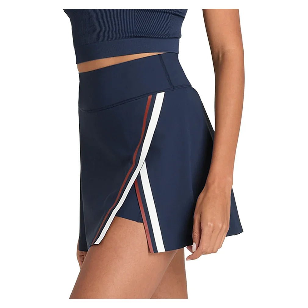 Women's Slice Tennis Skort Classic Navy and Clay Court - Bell Racket Store