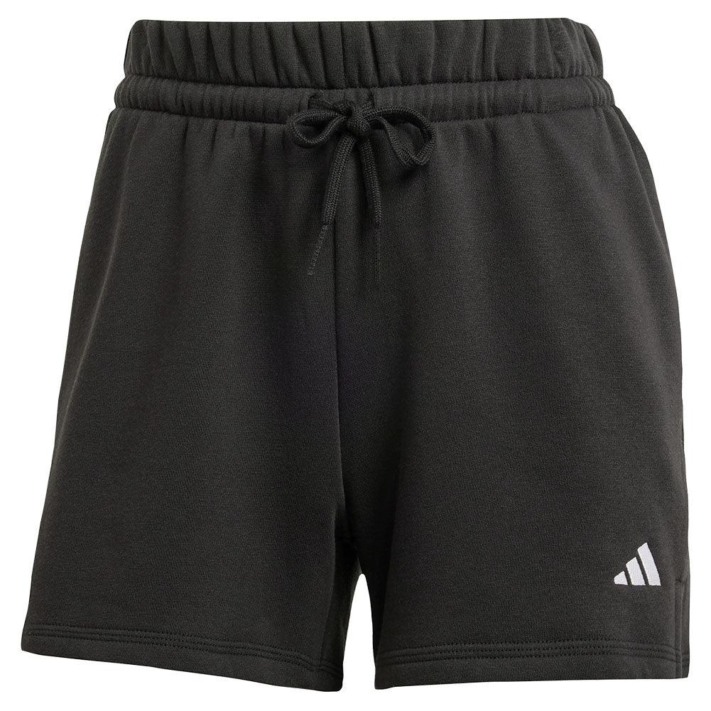 Women's Small Logo Feel Cozy Training Shorts Black - Bell Racket Store