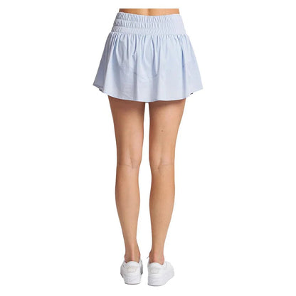 Women's Smocked Waist Tiered Tennis Skort - Bell Racket Store